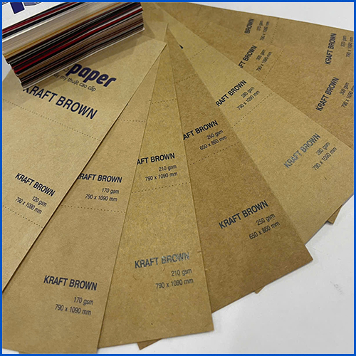 Giấy Kraft Brown